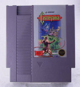 ★中古 NES CastleVania 悪魔城ドラキュラ 北米版 レア ディスクシステム