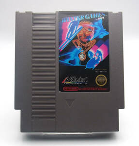 ★中古 NES WINTER GAMES ウインターゲームズ 北米版 ディスクシステム