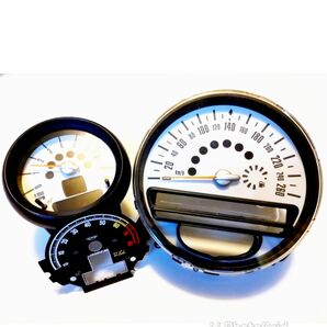 BMW MINI純正 DBA-ZG16 スピードメーター タコメーター(カスタムタコメーターパネル付) 【送料無料】