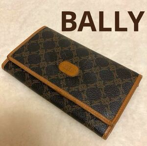 ☆ BALLY ☆ バリー 本革 レザー 長財布 がま口 ウォレット