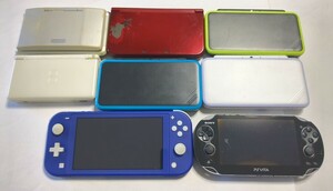 1円〜 ジャンク ニンテンドー Nintendo Switch スイッチ ライト new 2DS 3DS LL プレイステーション VITA ゲーム 本体 まとめ