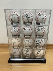 最終値下げ　サインボール プロ野球 ケース入り 直筆サイン　カープ選手サインボールセット