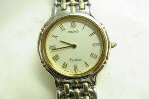 B229-N29-1941 ◎ SEIKO セイコー EXCELINE 7320-0410 レディース クオーツ 腕時計 現状品①◎