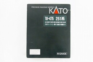 B084-J10-3829 KATO カトー 10-475 251系 スーパービュー踊り子 新塗色 4両増結セット Nゲージ 鉄道模型 現状品③