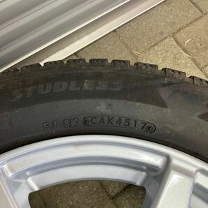 BRIDESTON BLIZZAK VRX2ブリヂストン ブリザック 205/55R16 アルミホイール付き 4本セット ベンツ W246 B180の画像5