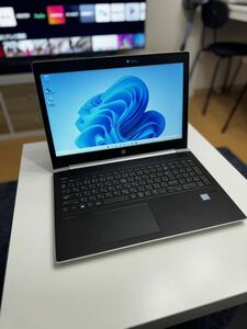 【美品】高スペック/ HP ProBook /第8世代i5/メモリ16GB/SSD/ M.2/ 750GB SSD /15.6インチ/Windows 11/オフィス2021pro 