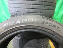 2020年製 ピレリ PIRELLI DRAGON SPORT 235/45R18 4本 №4598上 夏タイヤ オンロードタイヤ 60～70％残溝_画像8