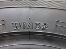 新品 2023年製 ダンロップ ウインターマックス DUNLOP WINTERMAXX WM02 185/70R14 4本 No.4605S スタッドレス 雪 氷 冬タイヤ 100％残溝_画像8