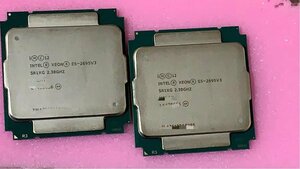 送料無料動作品二枚セットIntel Xeon E5-2695 v3 SR1XG 管理番号M230106