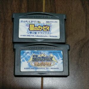 GBA 星のカービィ 夢の泉デラックス& 鏡の大迷宮ゲームボーイアドバンス