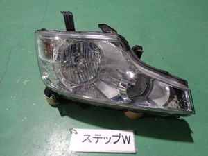 ステップワゴン　RK1　右ヘッドランプユニット　HID　即決　4633