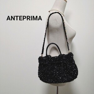 [ ultimate beautiful goods ] Anteprima wire bag one shoulder black black 