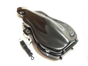 鍵付き 収納部美品 GEWA ゲバ cello チェロ HARD CASE ハードケース ケース 軽量 ストラップ タグ 黒 ブラック 湘南地区直接渡しOK 即有り