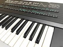 ビンテージ 稀少 YAMAHA ヤマハ DX7II-FD synthesizer シンセサイザー keyboard キーボード 譜面台 ソフトケース付き レア 即有り_画像6