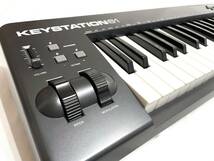 M-AUDIO エムオーディオ KEYSTATION61 MIDI CONTROLLER KEYBOARD コントローラー MIDI キーボード 61鍵 DTM DAW 音出しOK 即有り_画像6