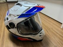 スコーピオンヘルメット　Scorpion ADF-9000 Air Desert モトクロスヘルメット　R1250GS ラリーカラー　トリコロール　フルフェイス _画像1
