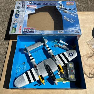 TAIYO R/C ロッキード P-38 “ライトニング” トイザらス限定モデル 飛行機 トイラジコン 動作未確認　ジャンク 