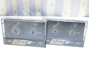 ☆ TDK・DENON & SONY メタルテープ等 ６本 カセットテープ ☆