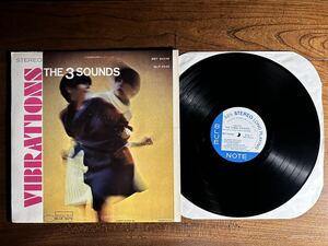 【USオリジナル/BLUE NOTE】THE THREE SOUNDS / GENE HARRIS■ VIBRATIONS/ VANGELDER刻印/BST-84248