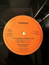 【オランダ盤オリジナル】KIRK LIGHTSEY TRIO ■ Everything happens to me / TIMELESS SJP 176/ジャズ _画像3