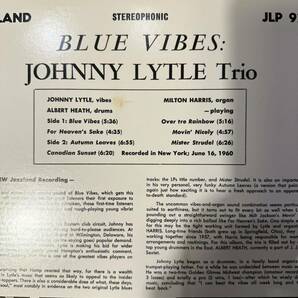 【US盤/JAZZLAND】JOHNNY LYTLE Trio ジョニー・ライトル■ BLUE VIBES /JPL 9255 の画像5