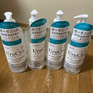 UruClin（ウルクリン） オーガニックハンドジェル 500ml 4本