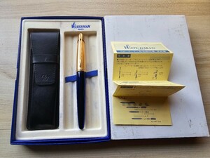 WATERMAN ウォーターマン 万年筆 エドソン サファイアブルー EF 