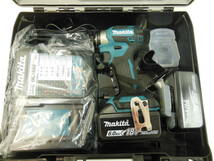 工具祭 マキタ 充電式インパクトドライバ TD173DRGX 美品 作動確認済 makita 18V 6.0Ah バッテリー2個_画像2