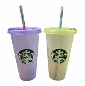 スタバ ミステリーカラーチェンジ　リユーザブルコールドカップ