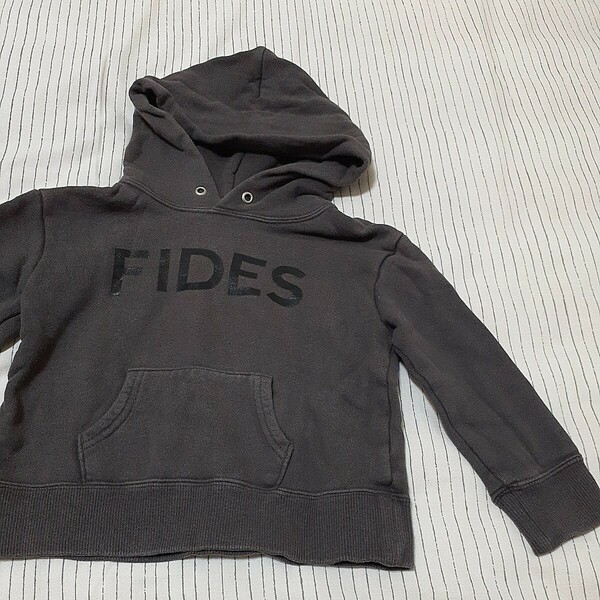 フィデス　キッズ100 FIDES フーディー パーカー HOODIE スウェットパーカー トレーナー　日本製　おしゃれ子供　男の子　女の子　男女可能