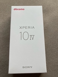 新品未使用 送料無料 Xperia 10 IV 5G SIMフリー 128GB 有機EL 約6インチ SO-52C ドコモ ソニー エクスペリア ブラック黒