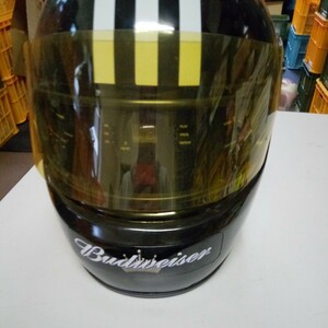 バドワイザー ヘルメット型 CDラジオ プレーヤー 黒/ブラック CDプレーヤー　現状品