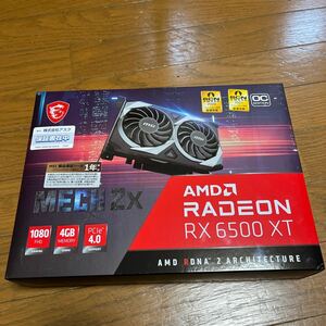 msi Radeon RX 6500 XT MECH 2X 4G OC グラフィックカード ブラック (V508-003R)