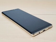 中古★送料込★Galaxy Note8★SC-01K(ゴールド)★SIMフリー★付属品は新品_画像3