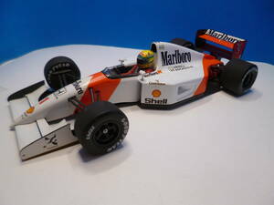 【マルボロ仕様】1/18 ミニチャンプス MINICHAMPS McLAREN HONDA MP4/7 1992 マクラーレン ホンダ アイルトン セナ