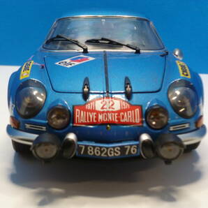 1/18 ALPINE RENAULT A110 1600S No.22 1971 MONTE CARLO RALLY 3rd Place 京商の画像7