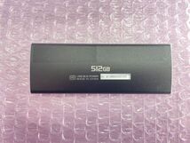 #800054 IO DATA 外付けSSD 512GB SSPF-USCシリーズ SSPF-USC512 (USB 3.2 Gen 2/ Read/Write 約1000MB/s /512GB) #02_画像2