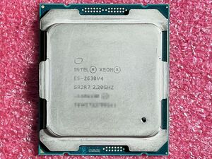 #1294 Intel Xeon E5-2630 v4 SR207 (2.20GHz/ 25MB/ LGA2011-3) 保証付 #02