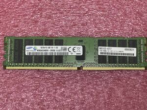 #2168 SAMSUNG DDR4-2400 2Rx4 PC4-19200 ECC REG 16GB 保証付き M393A2G40DB1-CRC0Q #01