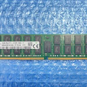 #2187 HYNIX DDR4-2133 2Rx4 PC4-17000 ECC REG 16GB 保証付き HMA42GR7AFR4N-TFの画像1