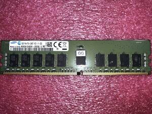 #2000 SAMSUNG DDR4-2400 1Rx4 PC4-19200 ECC REG 8GB 保証付き M393A1G40EB1-CRC0Q