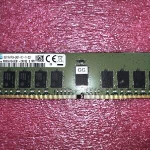 #2000 SAMSUNG DDR4-2400 1Rx4 PC4-19200 ECC REG 8GB 保証付き M393A1G40EB1-CRC0Q #01の画像1