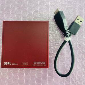 #800061 IO DATA 外付けSSD 1TB SSPL-UTシリーズ SSPL-UT1R ラズベリーレッド (USB 3.2 Gen 1（USB 3.0）/USB 2.0接続 /1TB)