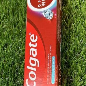 ※２個セット 新パッケージ コルゲート Colgate 100g オプティックホワイト プラスシャイン ホワイトニング 歯磨き粉 送料込みの画像7