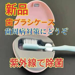 新品　UV 殺菌　除菌　携帯　歯ブラシ　紫外線 オーラルケア 歯周病　ケース　歯ブラシケース　歯ブラシ除菌　コンパクト