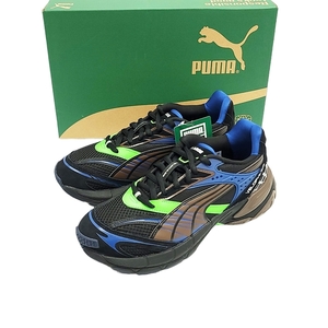 WC645 PUMA × XLARGE プーマ エクストララージ Velophasis ベロファシス 27cm US9 ブラック ロイヤル 399826-01 スニーカー コラボ/49