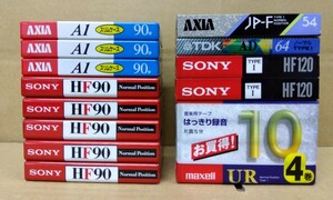 【未開封品】ノーマルカセットテープ　16本セット　録音　八王子引き取りOK242122