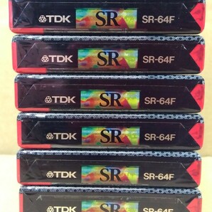 【未開封品】カセットテープ ハイポジ TDK(SR64) ８本セット 人気商品 録音 八王子引き取りOK242120の画像5