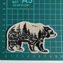 Y-53【 アイロンワッペン 】 刺繍ワッペン アップリケ リメイク 熊 クマ bear ベアー 山 マウンテン MOUNTAIN アイロンワッペン パッチ_画像2