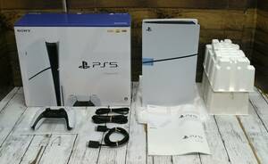 E02-2251 1円スタート　未使用品　PlayStation5　CFI-2000A01　新型　スリム型　ディスクドライブ搭載モデル　プレステ5本体　PS5本体